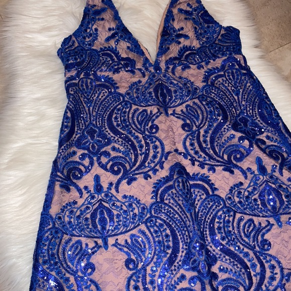 Free People Sequin Mini Dress - Picture 7 of 9